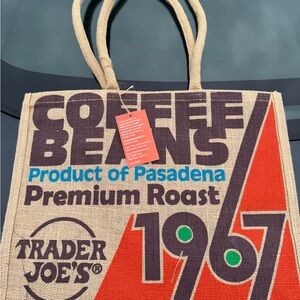 Trader Joe's Coffee Beans Tote Bag